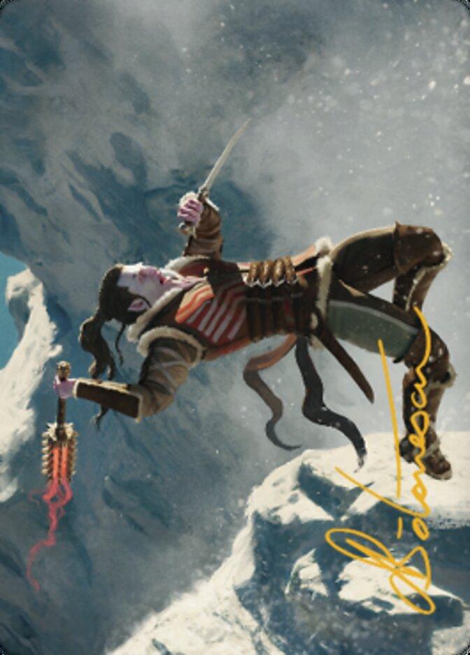 Balduvian Berserker Art Card (Gold-Stamped Signature) [Dominaria United Art Series] - La Boîte Mystère ( The Mystery Box)