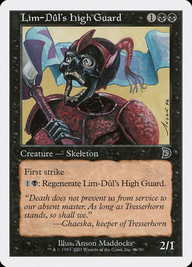 Lim-Dul's High Guard (Holding Flag) [Deckmasters] - La Boîte Mystère ( The Mystery Box)