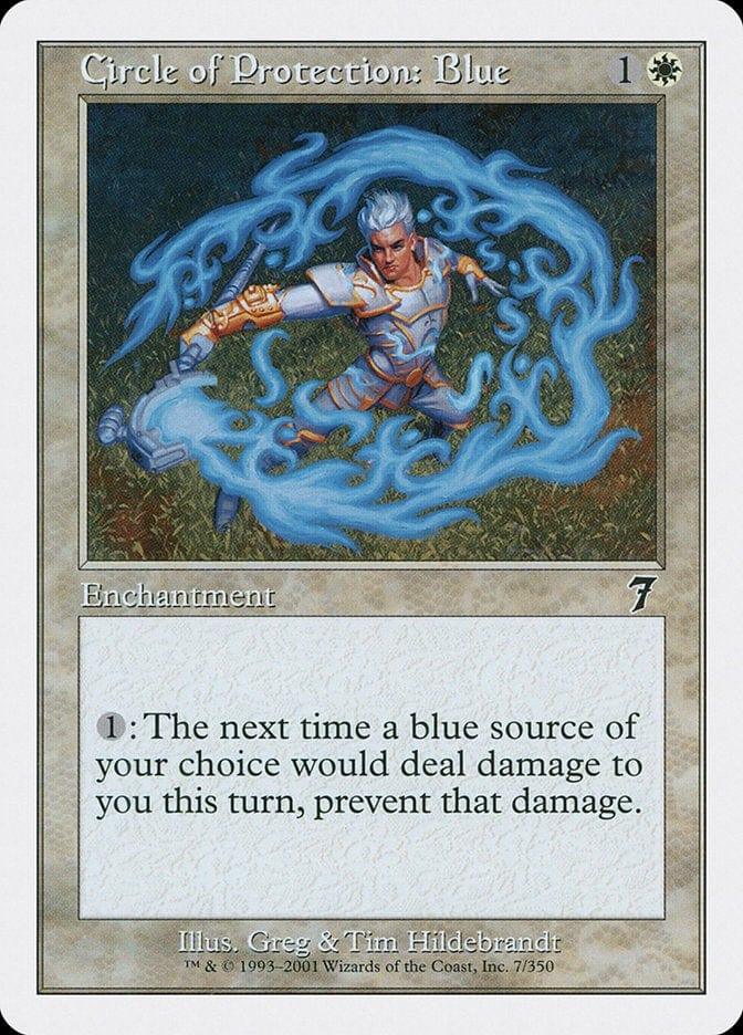 Circle of Protection: Blue [Seventh Edition] - La Boîte Mystère ( The Mystery Box)