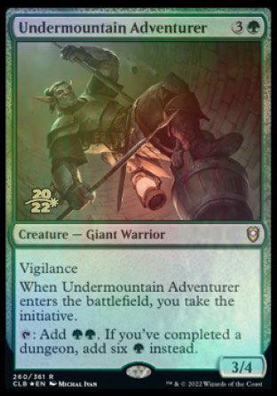 Undermountain Adventurer [Commander Legends: Battle for Baldur's Gate Prerelease Promos] - La Boîte Mystère ( The Mystery Box)