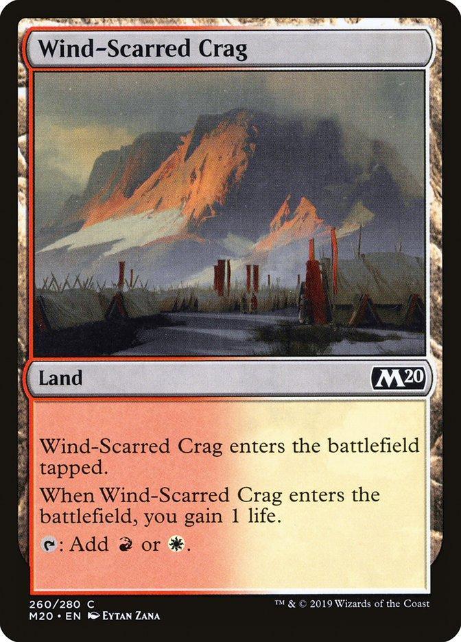 Wind-Scarred Crag [Core Set 2020] - La Boîte Mystère ( The Mystery Box)