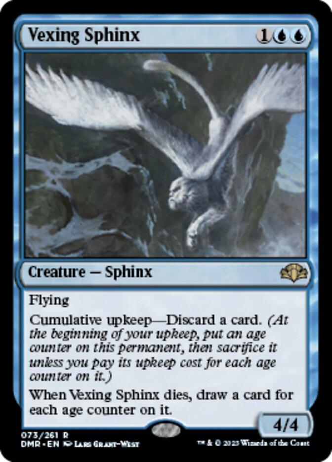 Vexing Sphinx [Dominaria Remastered] - La Boîte Mystère ( The Mystery Box)