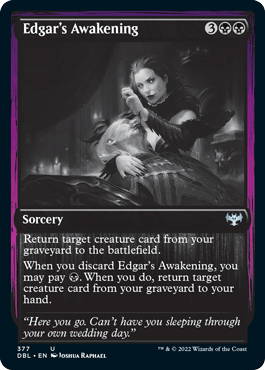 Edgar's Awakening [Innistrad: Double Feature] - La Boîte Mystère ( The Mystery Box)
