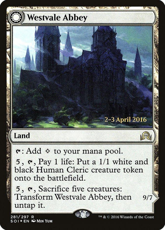 Westvale Abbey // Ormendahl, Profane Prince [Shadows over Innistrad Prerelease Promos] - La Boîte Mystère ( The Mystery Box)