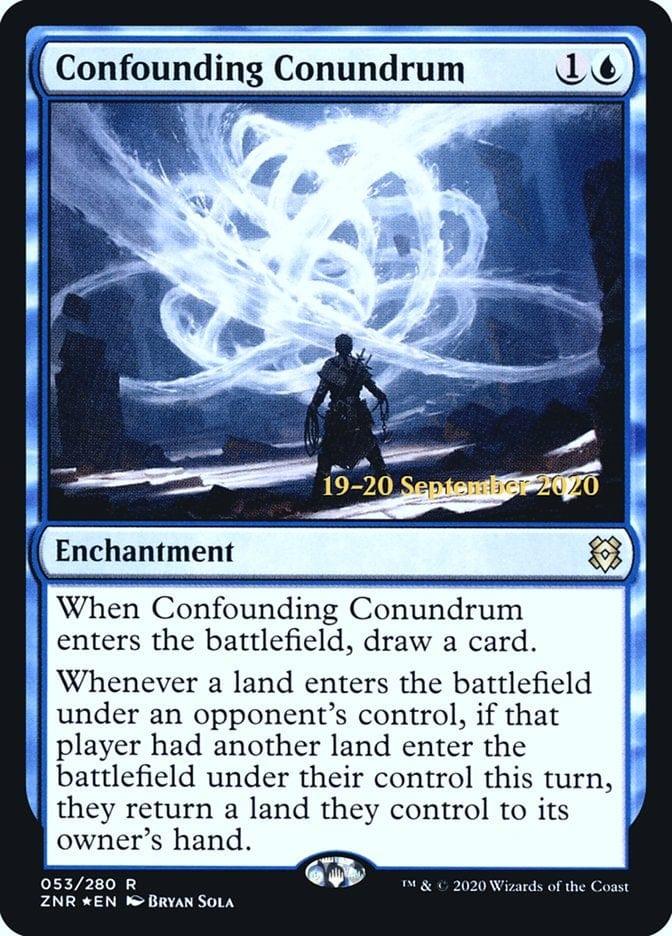 Confounding Conundrum [Zendikar Rising Prerelease Promos] - La Boîte Mystère ( The Mystery Box)