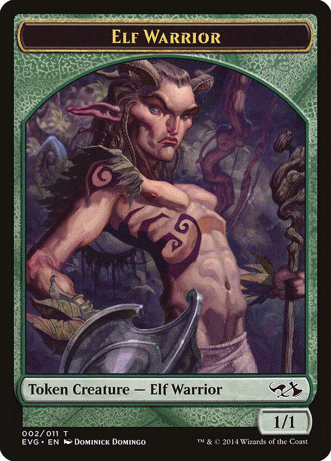 Elf Warrior Token (Elves vs. Goblins) [Duel Decks Anthology Tokens] - La Boîte Mystère ( The Mystery Box)