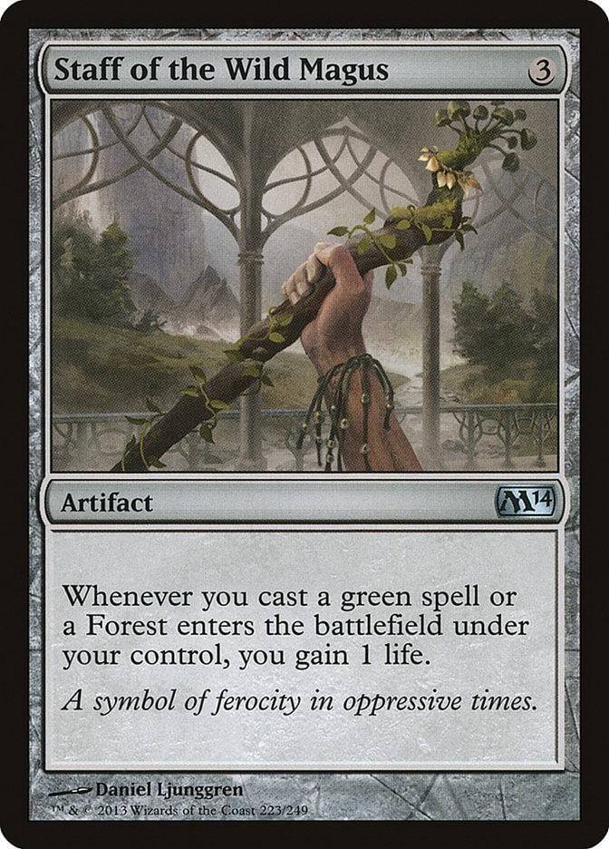 Staff of the Wild Magus [Magic 2014] - La Boîte Mystère ( The Mystery Box)