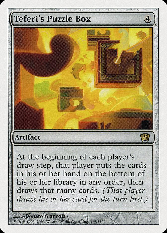 Teferi's Puzzle Box [Eighth Edition] - La Boîte Mystère ( The Mystery Box)
