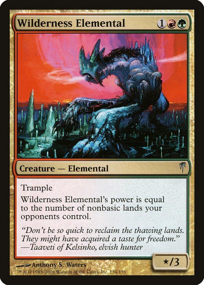 Wilderness Elemental [Coldsnap] - La Boîte Mystère ( The Mystery Box)