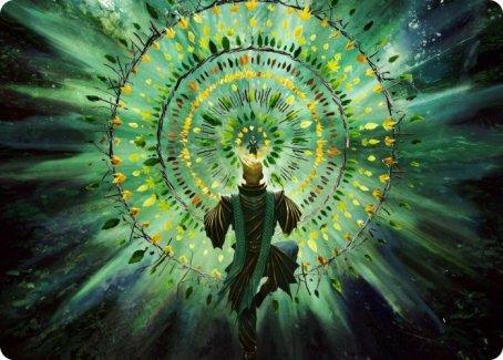 Verdant Mastery Art Card [Strixhaven: School of Mages Art Series] - La Boîte Mystère ( The Mystery Box)
