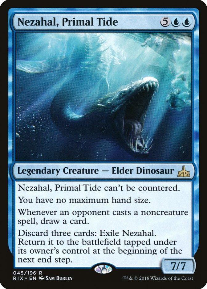 Nezahal, Primal Tide [Rivals of Ixalan] - La Boîte Mystère ( The Mystery Box)