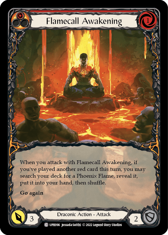 Flamecall Awakening (Extended Art) [UPR096] (Uprising) Rainbow Foil - La Boîte Mystère ( The Mystery Box)