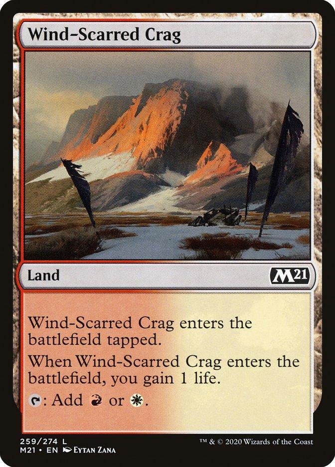 Wind-Scarred Crag [Core Set 2021] - La Boîte Mystère ( The Mystery Box)