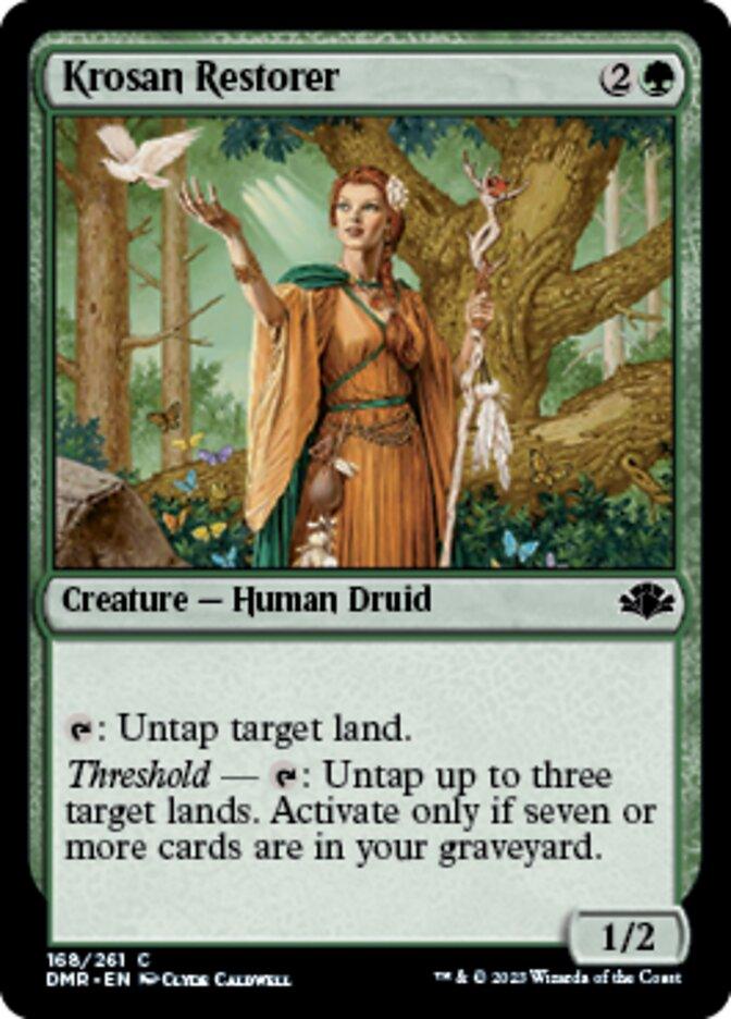 Krosan Restorer [Dominaria Remastered] - La Boîte Mystère ( The Mystery Box)