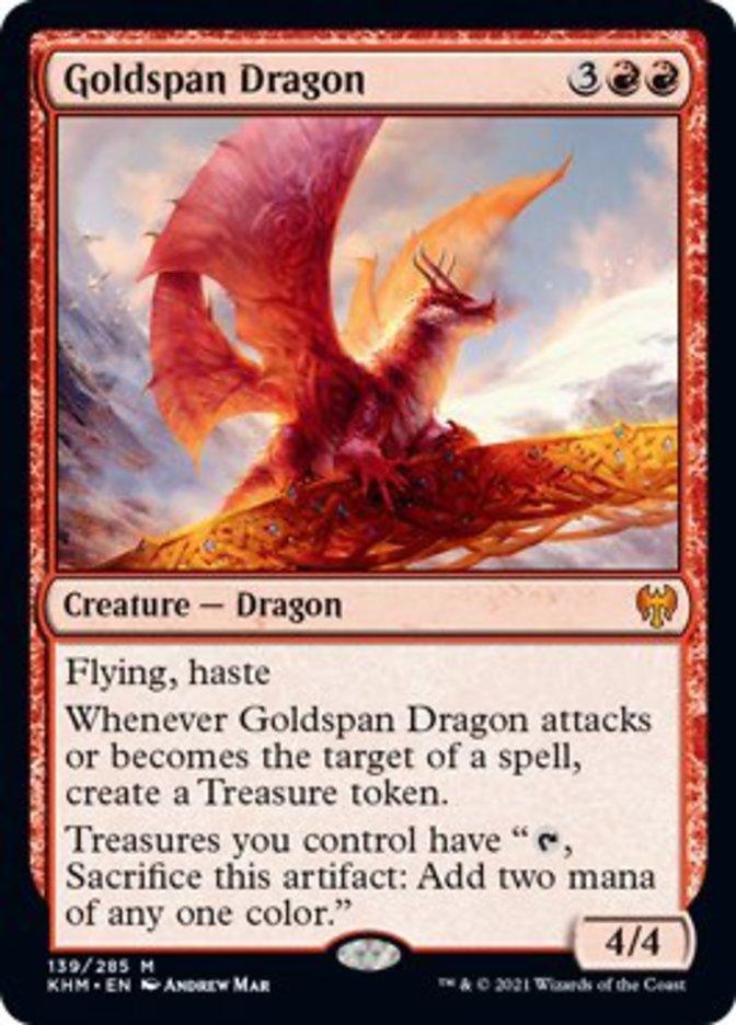 Goldspan Dragon [Kaldheim] - La Boîte Mystère ( The Mystery Box)
