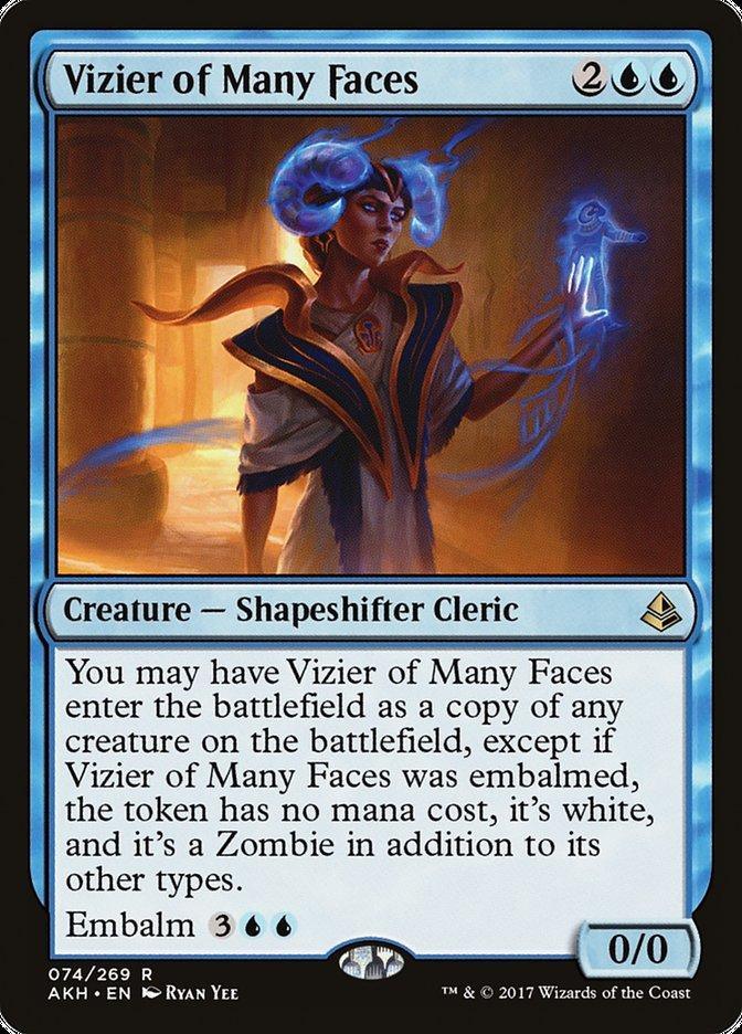 Vizier of Many Faces [Amonkhet] - La Boîte Mystère ( The Mystery Box)