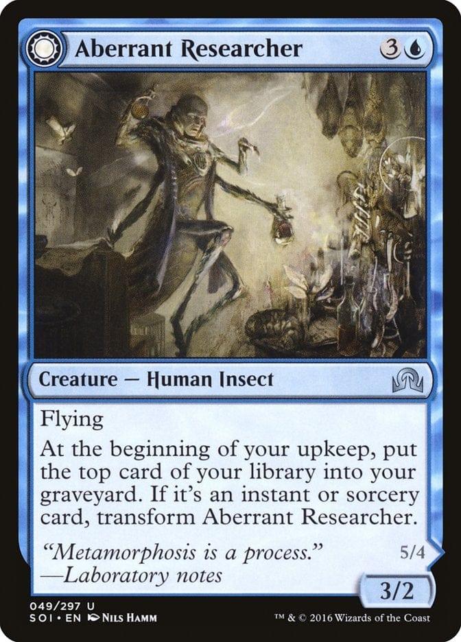 Aberrant Researcher // Perfected Form [Shadows over Innistrad] - La Boîte Mystère ( The Mystery Box)