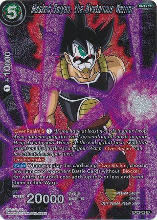 Masked Saiyan, the Mysterious Warrior (Foil) (EX02-02) [Dark Demon's Villains] - La Boîte Mystère ( The Mystery Box)