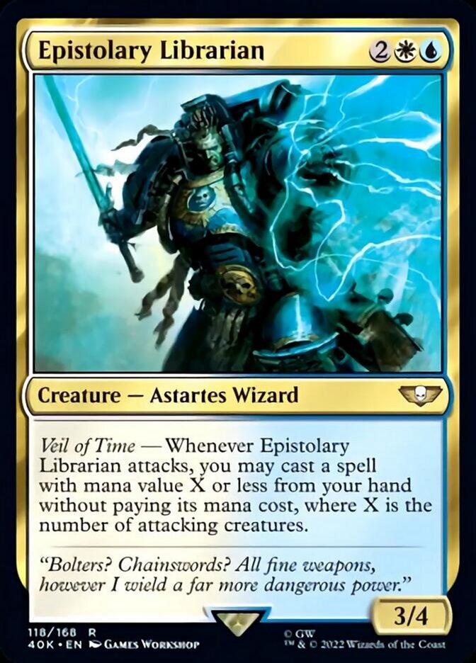 Epistolary Librarian [Universes Beyond: Warhammer 40,000] - La Boîte Mystère ( The Mystery Box)
