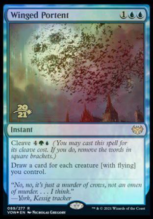 Winged Portent [Innistrad: Crimson Vow Prerelease Promos] - La Boîte Mystère ( The Mystery Box)