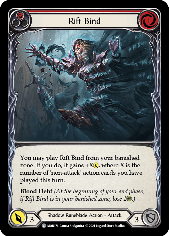 Rift Bind (Red) [MON174] 1st Edition Normal - La Boîte Mystère ( The Mystery Box)