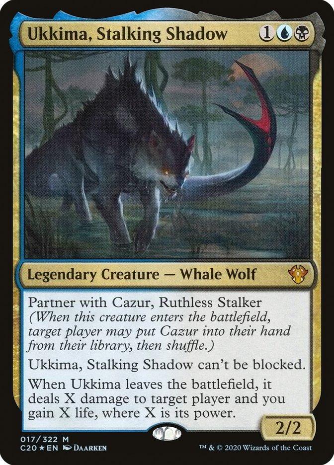 Ukkima, Stalking Shadow [Commander 2020] - La Boîte Mystère ( The Mystery Box)
