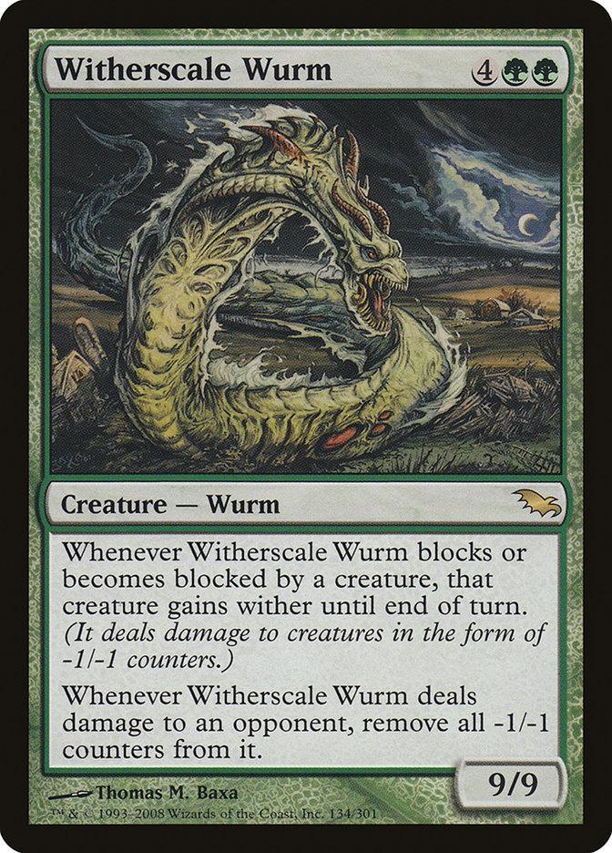 Witherscale Wurm [Shadowmoor] - La Boîte Mystère ( The Mystery Box)