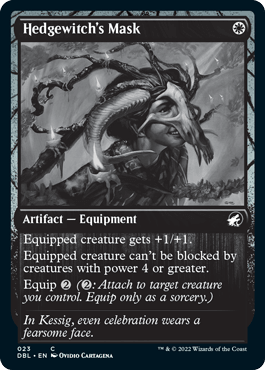 Hedgewitch's Mask [Innistrad: Double Feature] - La Boîte Mystère ( The Mystery Box)