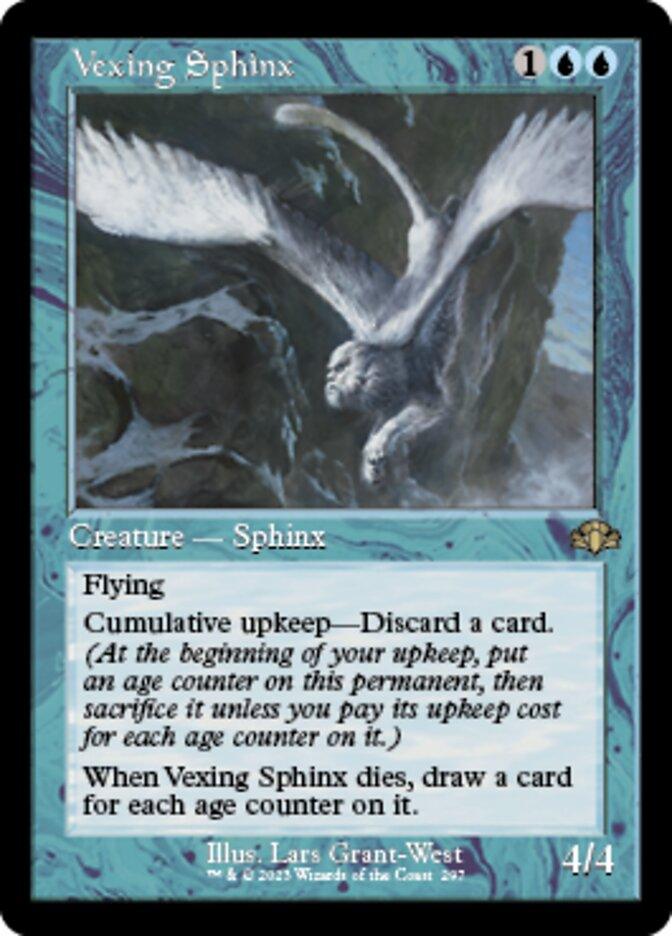 Vexing Sphinx (Retro) [Dominaria Remastered] - La Boîte Mystère ( The Mystery Box)