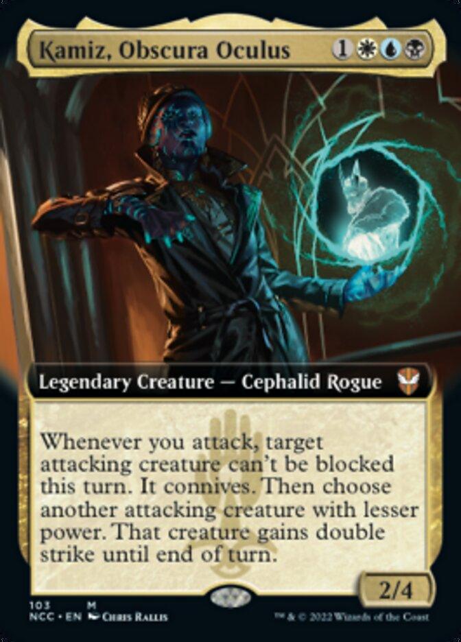 Kamiz, Obscura Oculus (Extended Art) [Streets of New Capenna Commander] - La Boîte Mystère ( The Mystery Box)