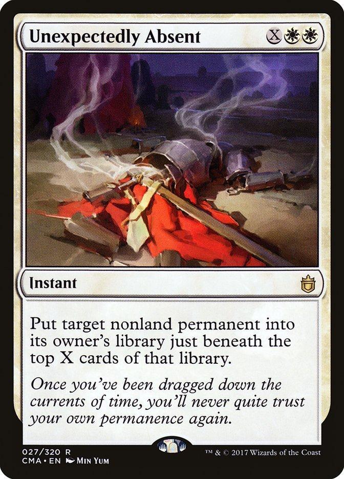 Unexpectedly Absent [Commander Anthology] - La Boîte Mystère ( The Mystery Box)