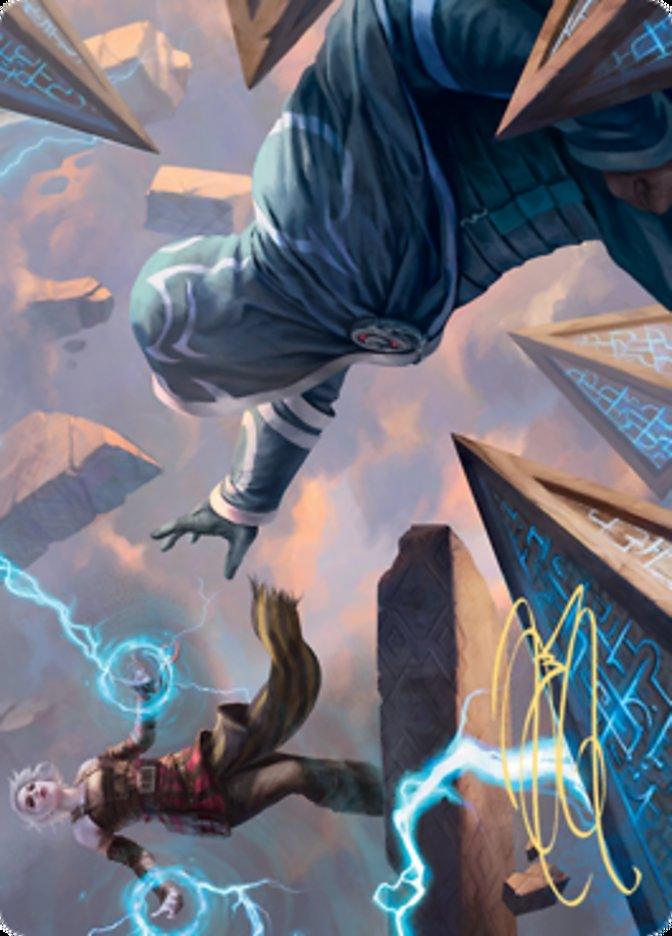 Nahiri's Binding // Nahiri's Binding Art Card [Zendikar Rising Art Series] - La Boîte Mystère ( The Mystery Box)