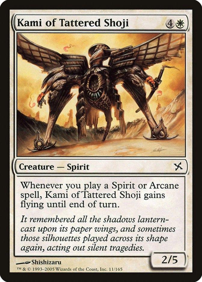 Kami of Tattered Shoji [Betrayers of Kamigawa] - La Boîte Mystère ( The Mystery Box)