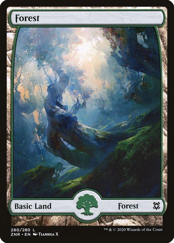 Forest (280) [Zendikar Rising] - La Boîte Mystère ( The Mystery Box)