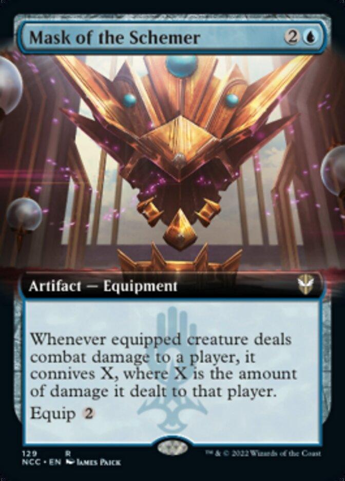Mask of the Schemer (Extended Art) [Streets of New Capenna Commander] - La Boîte Mystère ( The Mystery Box)