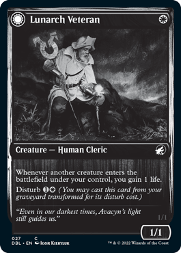 Lunarch Veteran // Luminous Phantom [Innistrad: Double Feature] - La Boîte Mystère ( The Mystery Box)