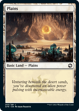 Plains (265) [Dungeons & Dragons: Adventures in the Forgotten Realms] - La Boîte Mystère ( The Mystery Box)