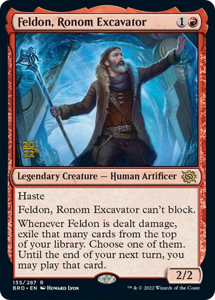 Feldon, Ronom Excavator [The Brothers' War: Prerelease Promos] - La Boîte Mystère ( The Mystery Box)