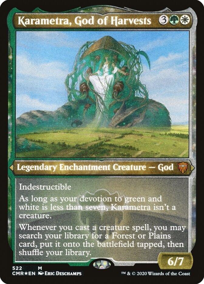 Karametra, God of Harvests [Commander Legends Etched] - La Boîte Mystère ( The Mystery Box)
