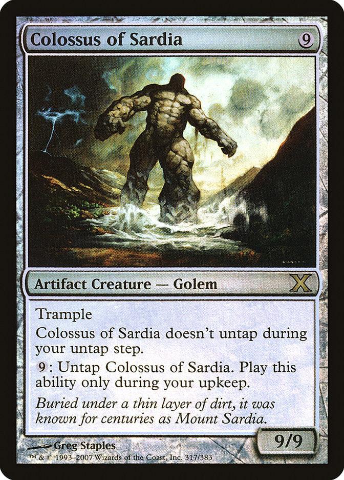 Colossus of Sardia (Premium Foil) [Tenth Edition] - La Boîte Mystère ( The Mystery Box)