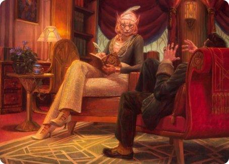 Phabine, Boss's Confidant Art Card [Streets of New Capenna Art Series] - La Boîte Mystère ( The Mystery Box)