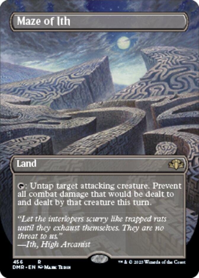 Maze of Ith (Borderless Alternate Art) [Dominaria Remastered] - La Boîte Mystère ( The Mystery Box)