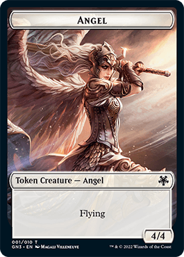 Zombie // Angel Double-Sided Token [Game Night: Free-for-All Tokens] - La Boîte Mystère ( The Mystery Box)