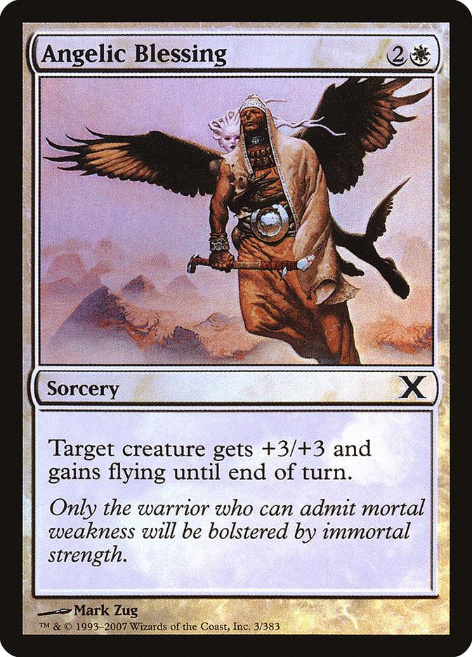 Angelic Blessing (Premium Foil) [Tenth Edition] - La Boîte Mystère ( The Mystery Box)