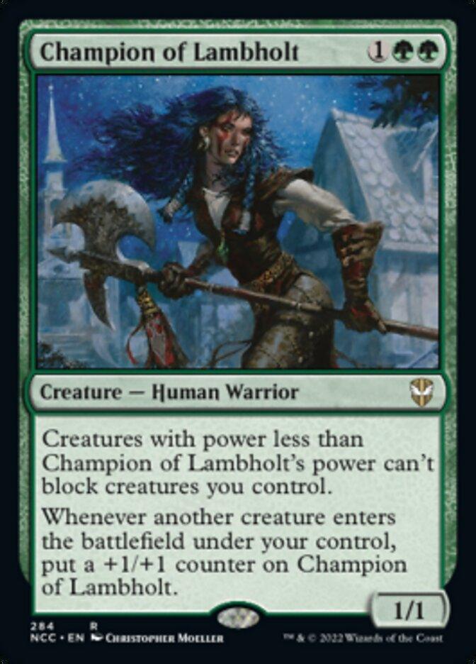 Champion of Lambholt [Streets of New Capenna Commander] - La Boîte Mystère ( The Mystery Box)