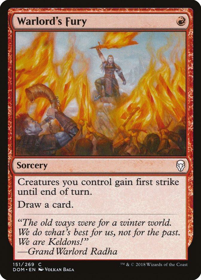 Warlord's Fury [Dominaria] - La Boîte Mystère ( The Mystery Box)