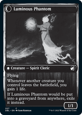 Lunarch Veteran // Luminous Phantom [Innistrad: Double Feature] - La Boîte Mystère ( The Mystery Box)
