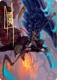 Eradicator Valkyrie Art Card (Gold-Stamped Signature) [Kaldheim: Art Series] - La Boîte Mystère ( The Mystery Box)