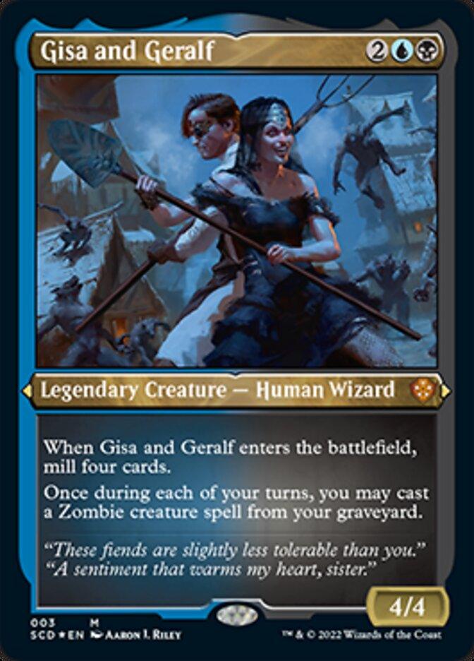 Gisa and Geralf (Foil Etched) [Starter Commander Decks] - La Boîte Mystère ( The Mystery Box)