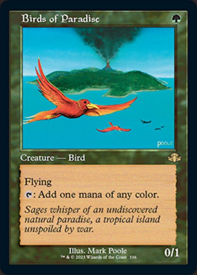 Birds of Paradise (Retro) [Dominaria Remastered] - La Boîte Mystère ( The Mystery Box)
